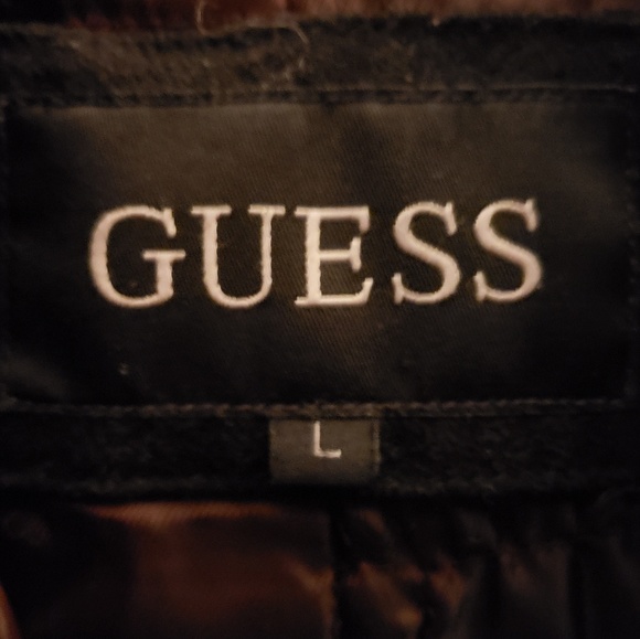 Men's Hooded Toggle Guess Jacket - Picture 4 of 4